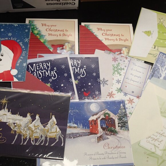 Christmas / Holiday Cards lot of 12 - Picture 1 of 6